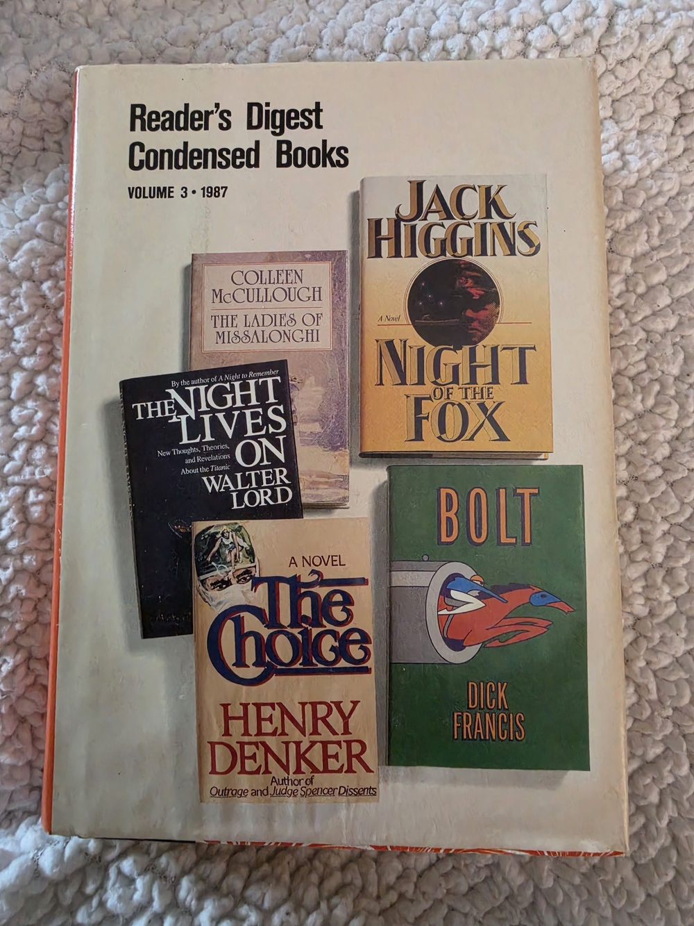 Reader's Digest Condensed Books (Volume 3, 1987)